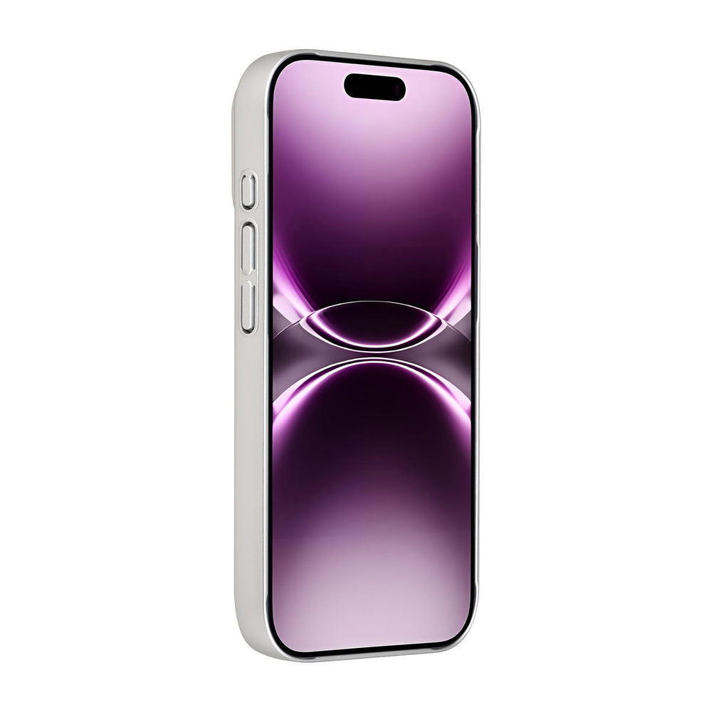 AG Matte Glass iPhone 17 Backcover hoesje - Magsafe full protection cover - Zilver-Hoesjes-Ilumina Benelux