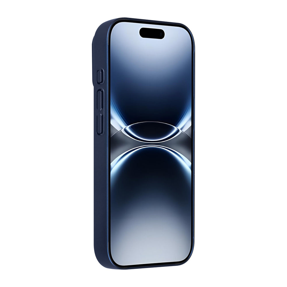 AG Matte Glass iPhone 17 Pro Backcover hoesje - Magsafe full protection cover - Blauw-Hoesjes-Ilumina Benelux