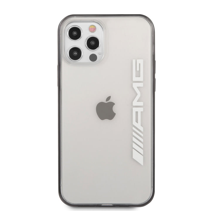 AMG iPhone 12 Pro Max Backcover hoesje - Metallic Painted - Black edges - Transparant-Hoesjes-Ilumina Benelux