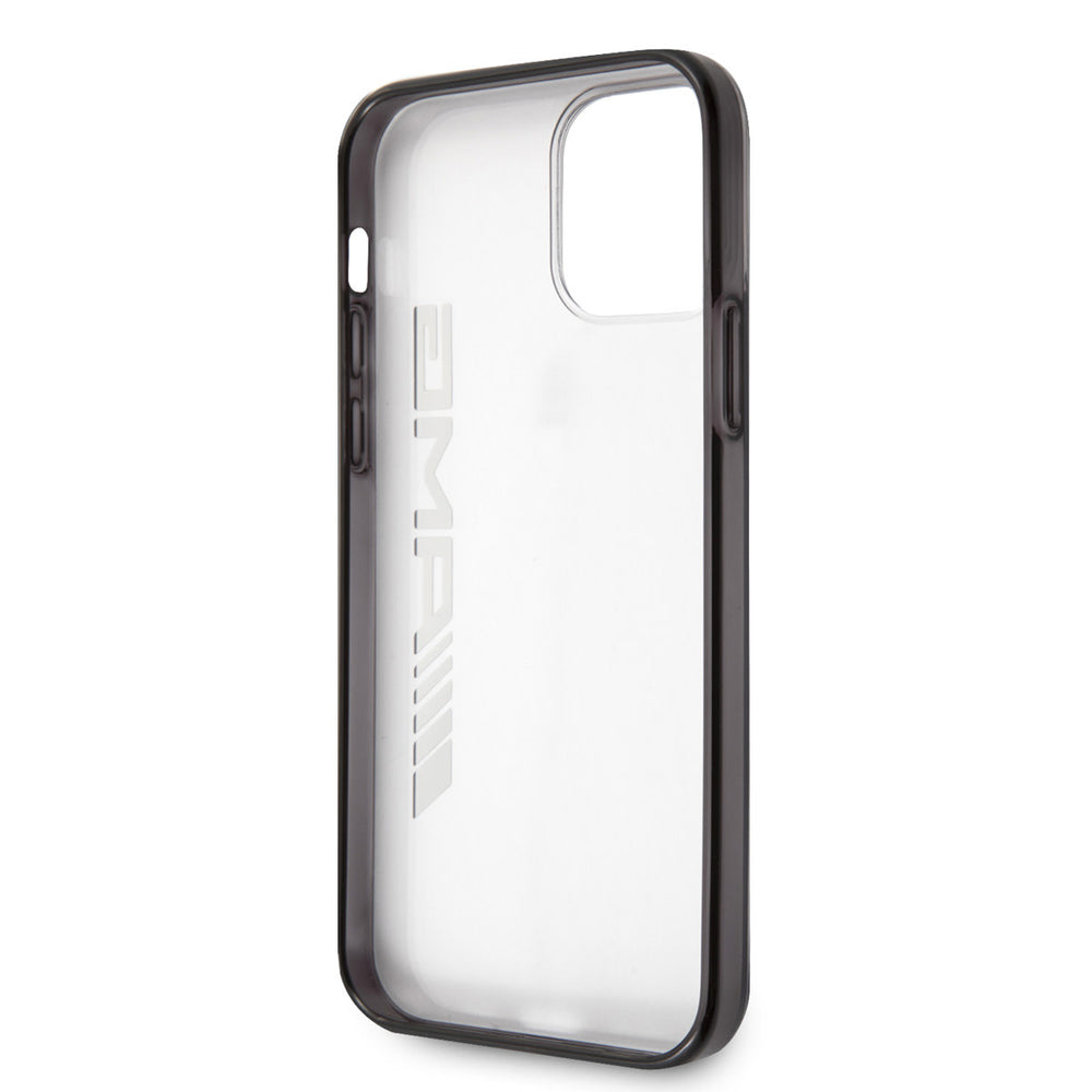 AMG iPhone 12 Pro Max Backcover hoesje - Metallic Painted - Black edges - Transparant-Hoesjes-Ilumina Benelux