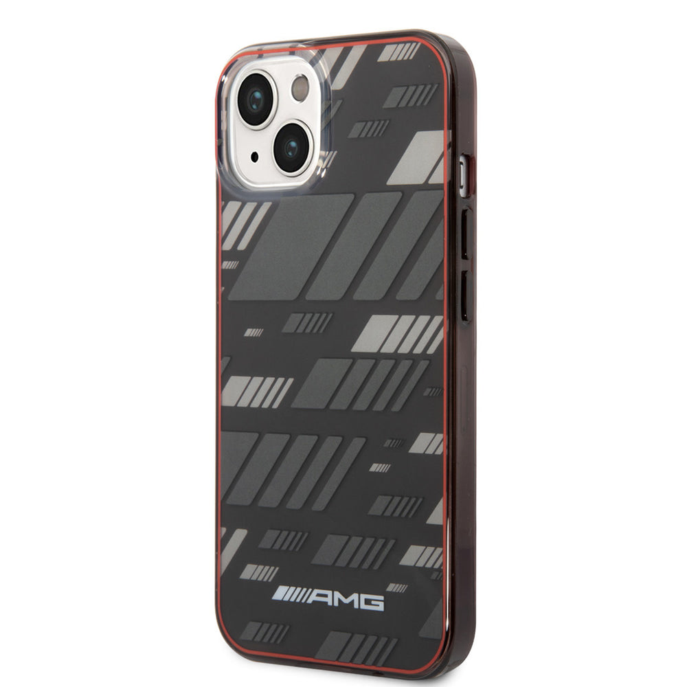 AMG iPhone 14 & 13 Backcover hoesje - Double Layer - Expressive Graphic Design - Zwart-Hoesjes-Ilumina Benelux