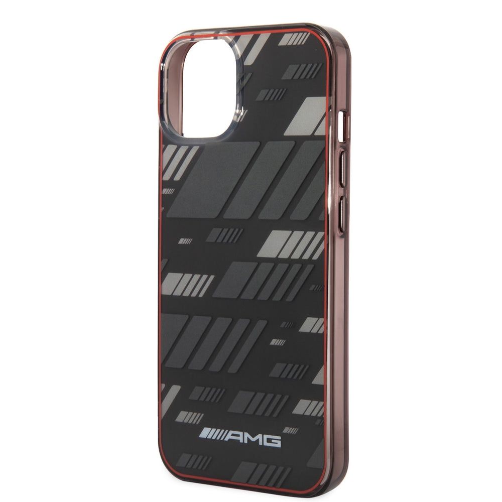 AMG iPhone 14 & 13 Backcover hoesje - Double Layer - Expressive Graphic Design - Zwart-Hoesjes-Ilumina Benelux