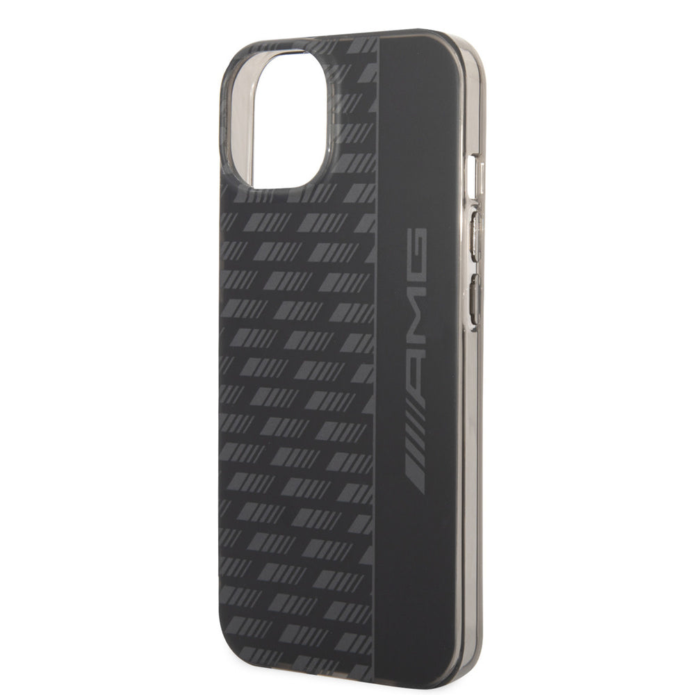 AMG iPhone 14 & 13 Backcover hoesje - Frosted - Carbon Pattern - Zwart-Hoesjes-Ilumina Benelux