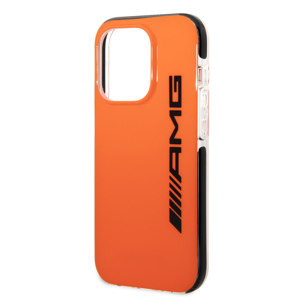 AMG iPhone 14 Pro Backcover hoesje - Black Frame - Oranje-Hoesjes-Ilumina Benelux