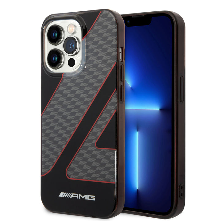 AMG iPhone 14 Pro Backcover hoesje - Rood-Hoesjes-Ilumina Benelux
