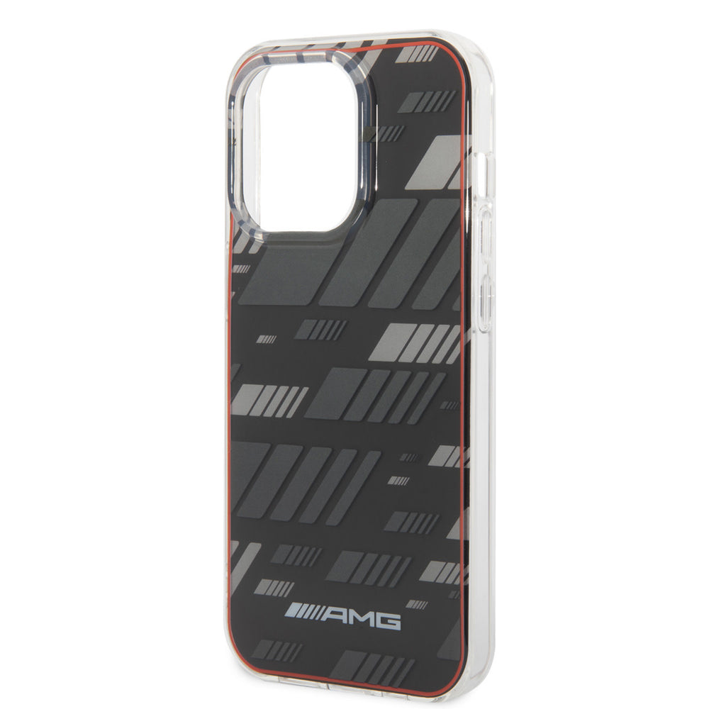 AMG iPhone 14 Pro Max Backcover hoesje - Double Layer - Expressive Graphic Design - Zwart-Hoesjes-Ilumina Benelux