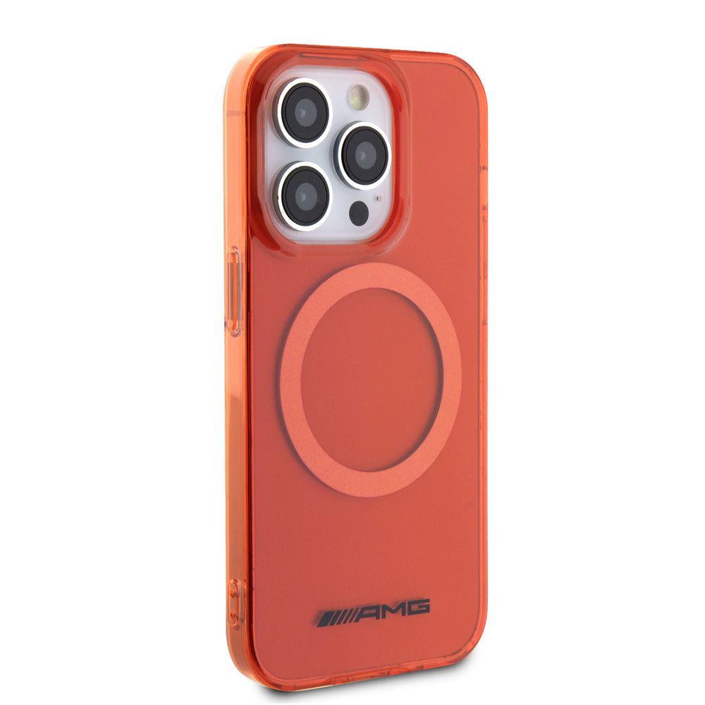 AMG iPhone 15 Pro Backcover hoesje - Magsafe - Oranje-Hoesjes-Ilumina Benelux