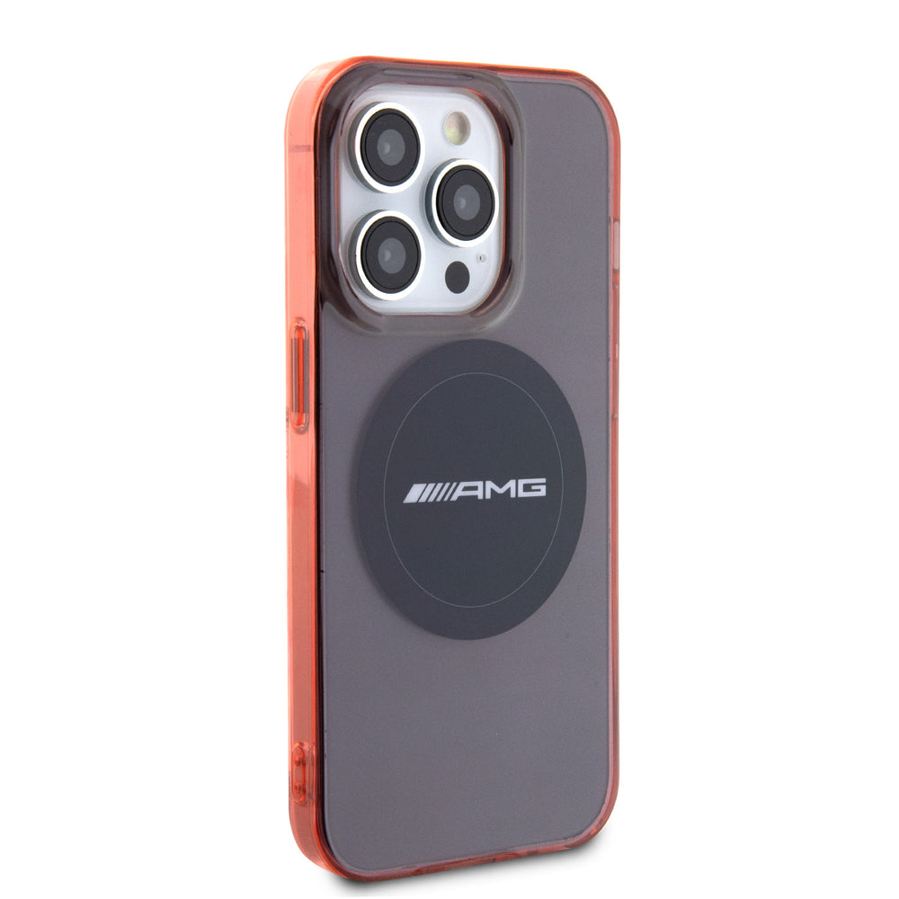 AMG iPhone 15 Pro Backcover hoesje - Magsafe - Timeless Design - Zwart-Hoesjes-Ilumina Benelux