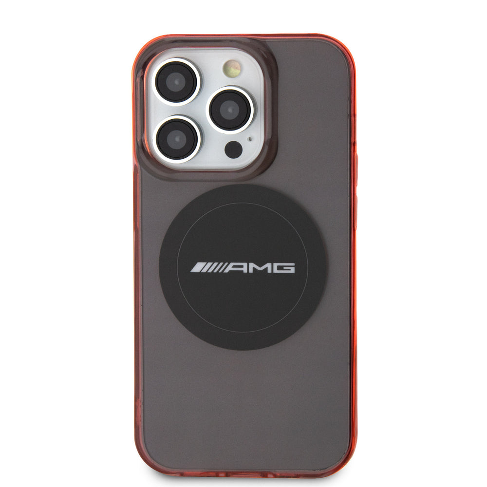 AMG iPhone 15 Pro Backcover hoesje - Magsafe - Timeless Design - Zwart-Hoesjes-Ilumina Benelux