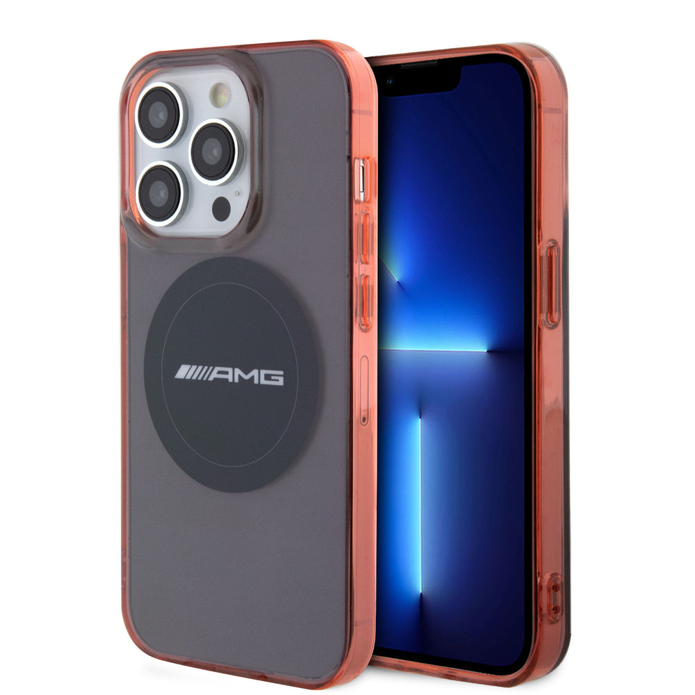 AMG iPhone 15 Pro Backcover hoesje - Magsafe - Timeless Design - Zwart-Hoesjes-Ilumina Benelux