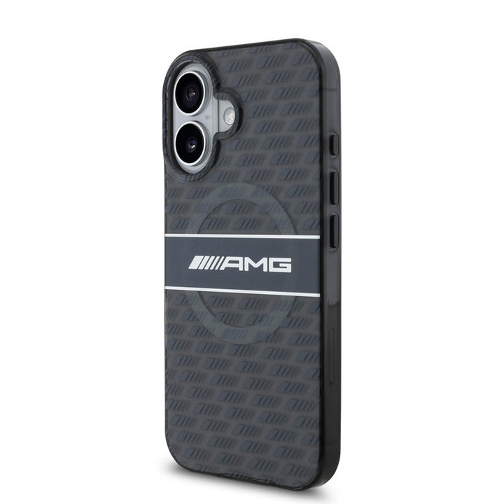 AMG iPhone 16 Backcover hoesje - Double layer - Magsafe - Transparant-Hoesjes-Ilumina Benelux