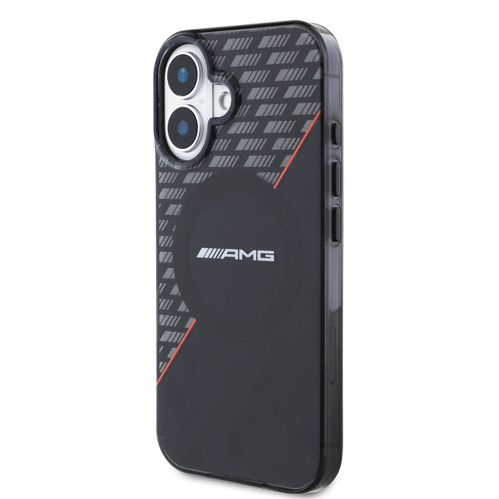 AMG iPhone 16 Backcover hoesje Double layer - Magsafe - Zwart-Hoesjes-Ilumina Benelux