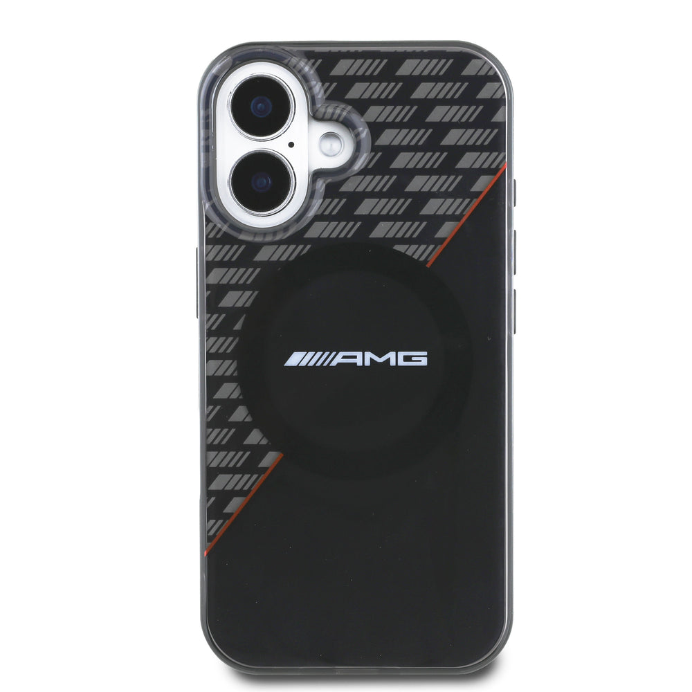 AMG iPhone 16 Backcover hoesje Double layer - Magsafe - Zwart-Hoesjes-Ilumina Benelux