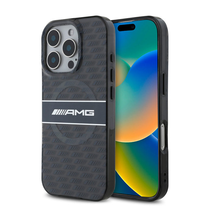 AMG iPhone 16 Pro Backcover hoesje Double layer - Magsafe - Transparant-Hoesjes-Ilumina Benelux