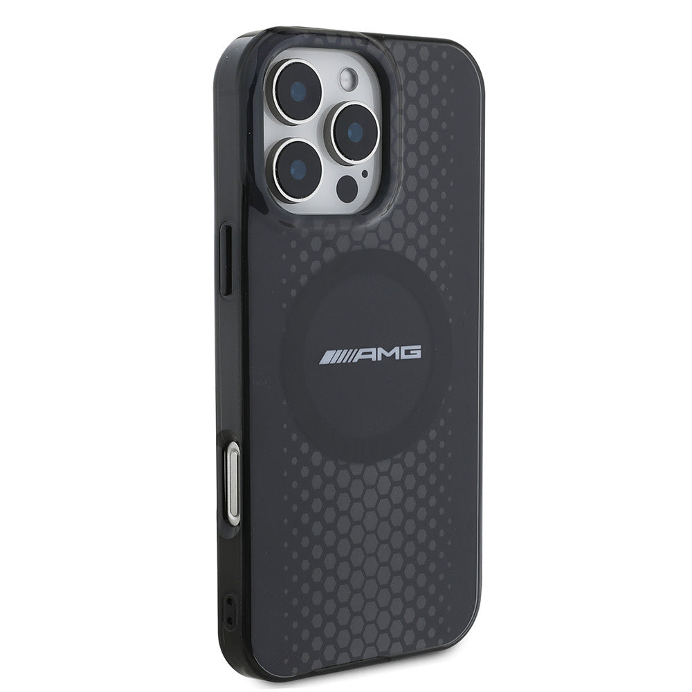 AMG iPhone 16 Pro Backcover hoesje Magsafe double layer - Zwart-Hoesjes-Ilumina Benelux