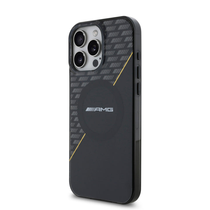 AMG iPhone 16 Pro Max Back Cover hoesje - Magsafe - Double Layer - Zwart-Hoesjes-Ilumina Benelux