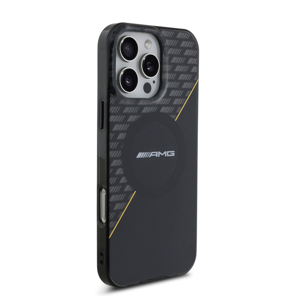 AMG iPhone 16 Pro Max Back Cover hoesje - Magsafe - Double Layer - Zwart-Hoesjes-Ilumina Benelux