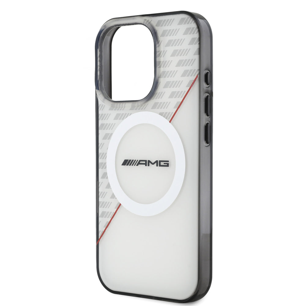 AMG iPhone 16 Pro Max Backcover hoesje - Double layer - Magsafe - Rood-Hoesjes-Ilumina Benelux