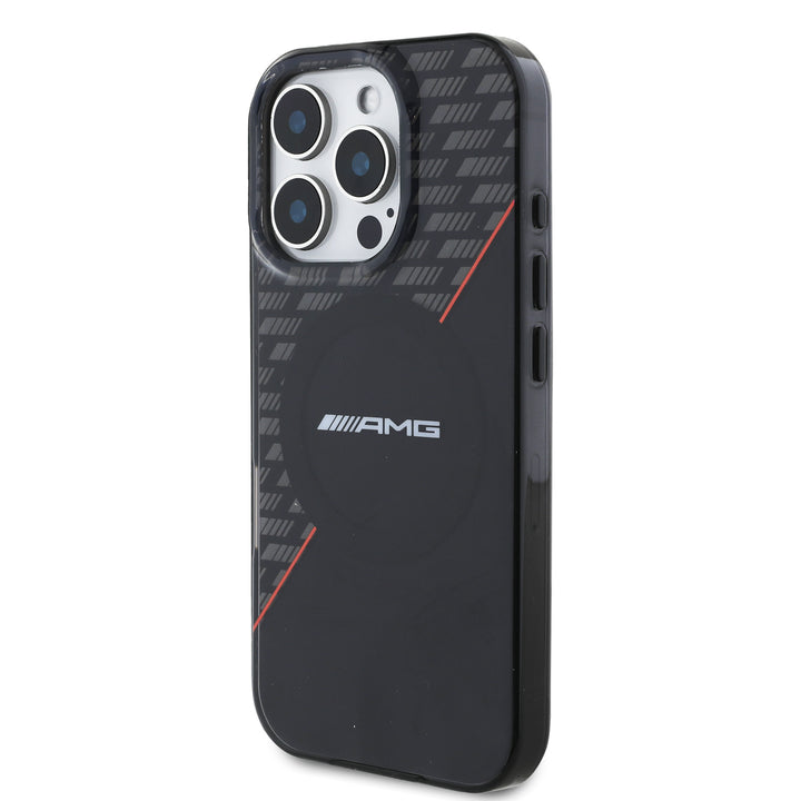 AMG iPhone 16 Pro Max Backcover hoesje Double layer - Magsafe - Zwart-Hoesjes-Ilumina Benelux