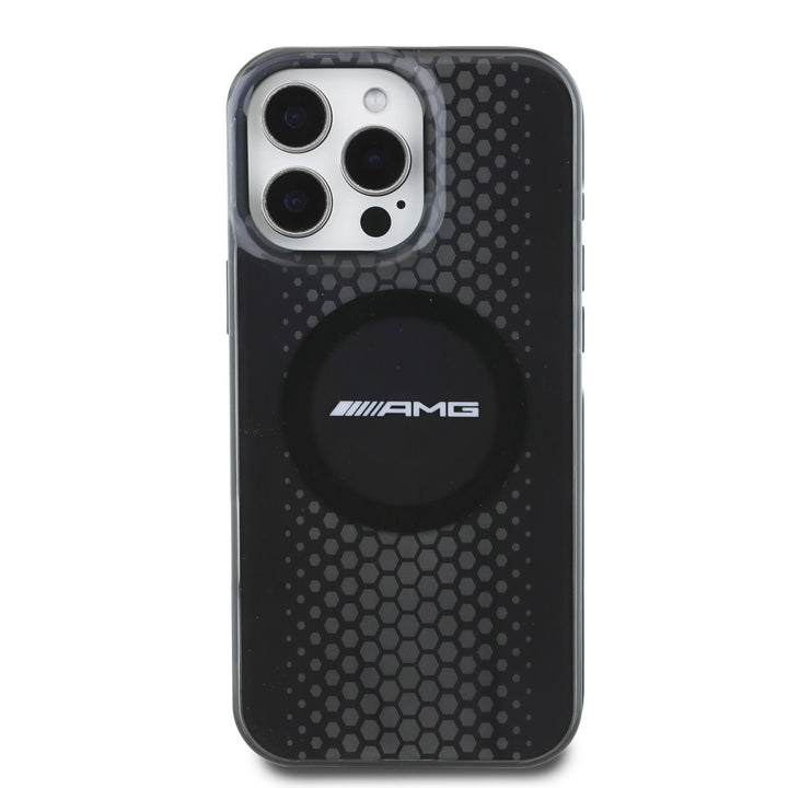 AMG iPhone 16 Pro Max Backcover hoesje - Magsafe - Double Layer - Zwart-Hoesjes-Ilumina Benelux