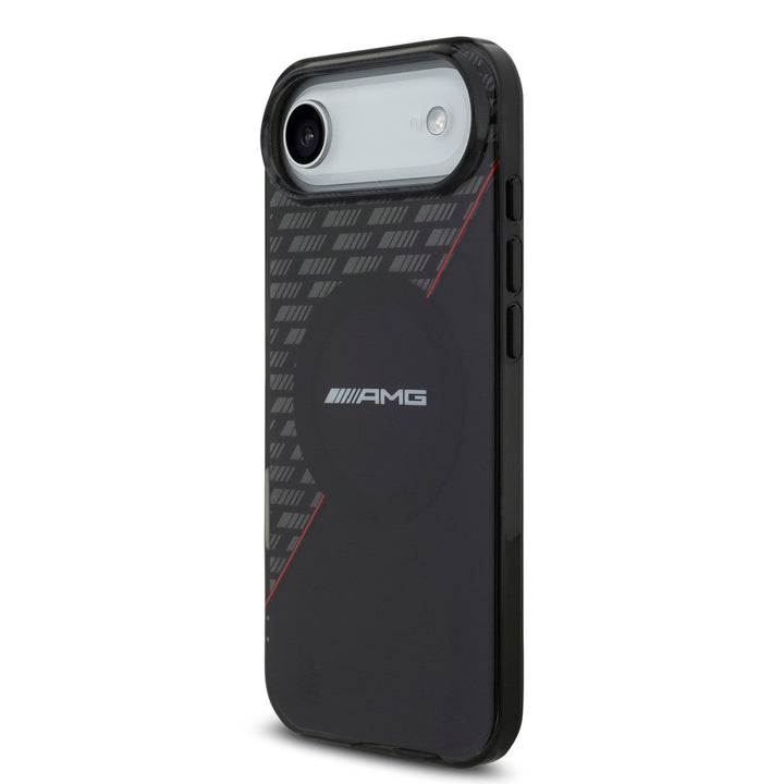 AMG iPhone Air Backcover hoesje - Magsafe - Double Layer - Red Line - Zwart-Hoesjes-Ilumina Benelux