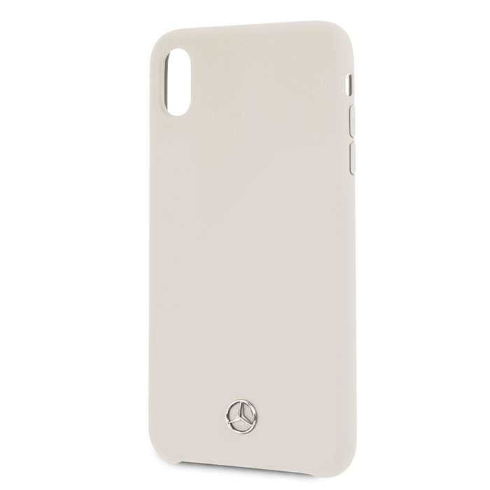 Apple Beige Mercedes-Benz Back Cover voor iPhone XR - Silicone-Hoesjes-Ilumina Benelux