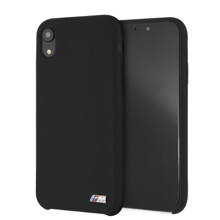 Apple Zwart BMW Back Cover voor iPhone XR - Silicone-Hoesjes-Ilumina Benelux