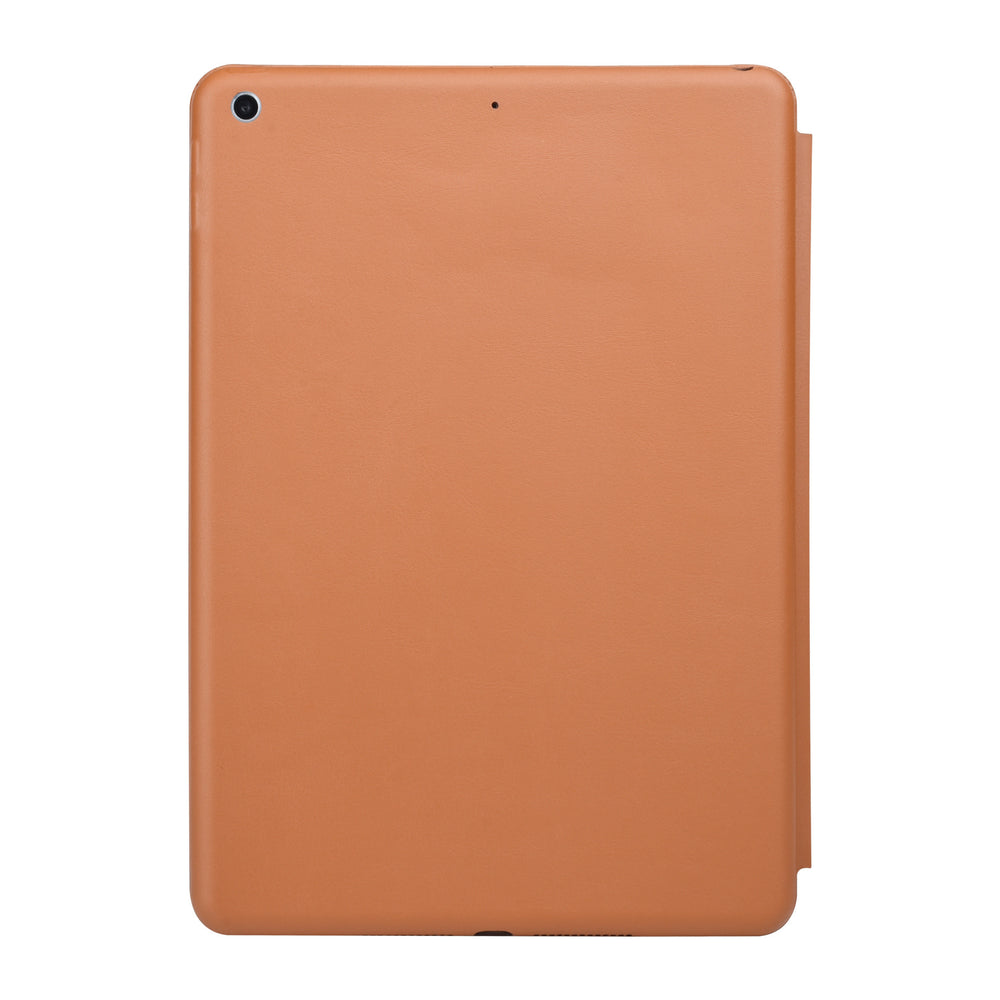 iPad 8 (2020), iPad 7 (2019), iPad 9 (2021), 10.2 inch Bruin Book Case Tablethoes Smart Case-Tablethoesjes-Ilumina Benelux