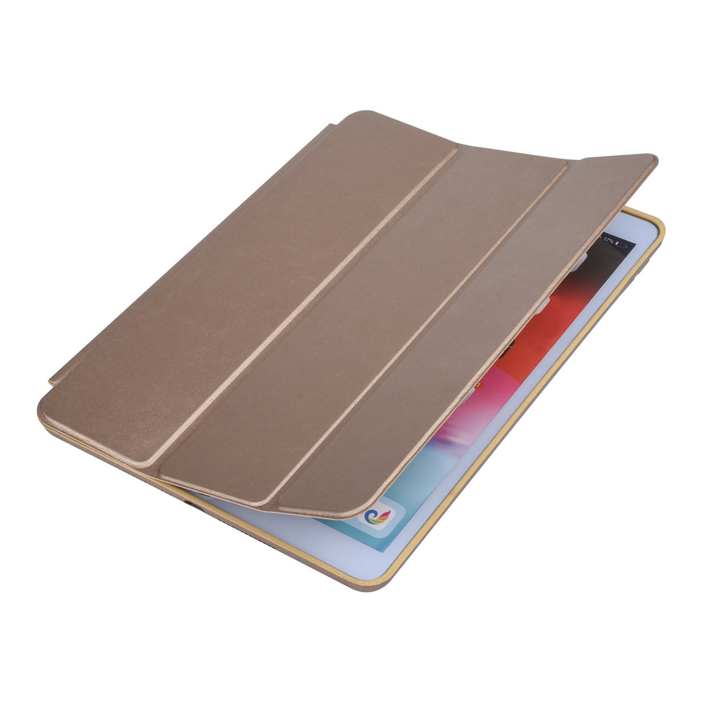iPad 8 (2020), iPad 7 (2019), iPad 9 (2021), 10.2 inch Goud Smart Case - Book Case Tablethoes-Tablethoesjes-Ilumina Benelux
