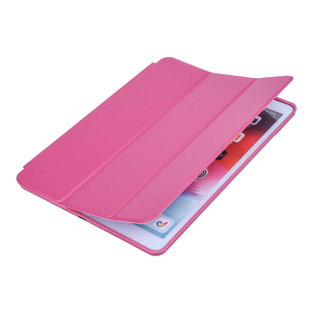 iPad 8 (2020), iPad 7 (2019), iPad 9 (2021), 10.2 inch Hot Pink Smart Case - Book Case Tablethoes-Tablethoesjes-Ilumina Benelux