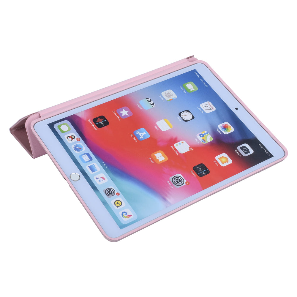 iPad 8 (2020), iPad 7 (2019), iPad 9 (2021), 10.2 inch Rose Gold Smart Case - Book Case Tablethoes-Tablethoesjes-Ilumina Benelux