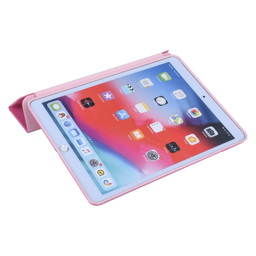 iPad 8 (2020), iPad 7 (2019), iPad 9 (2021), 10.2 inch Roze Smart Case - Book Case Tablethoes-Tablethoesjes-Ilumina Benelux