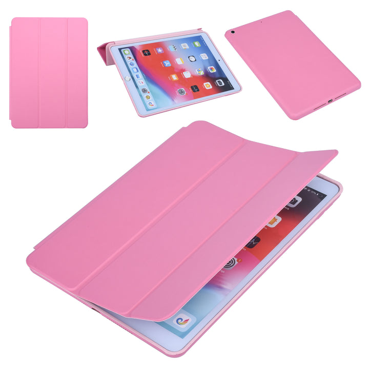 iPad 8 (2020), iPad 7 (2019), iPad 9 (2021), 10.2 inch Roze Smart Case - Book Case Tablethoes-Tablethoesjes-Ilumina Benelux