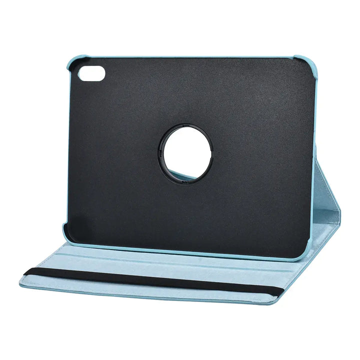iPad 10.9 (2022) / iPad 11 2025 A16 / iPad 12 2026 A19 Book Case Tablet hoesje - 360 Graden Draaibaar - LichtBlauw-Tablethoesjes-Ilumina Benelux