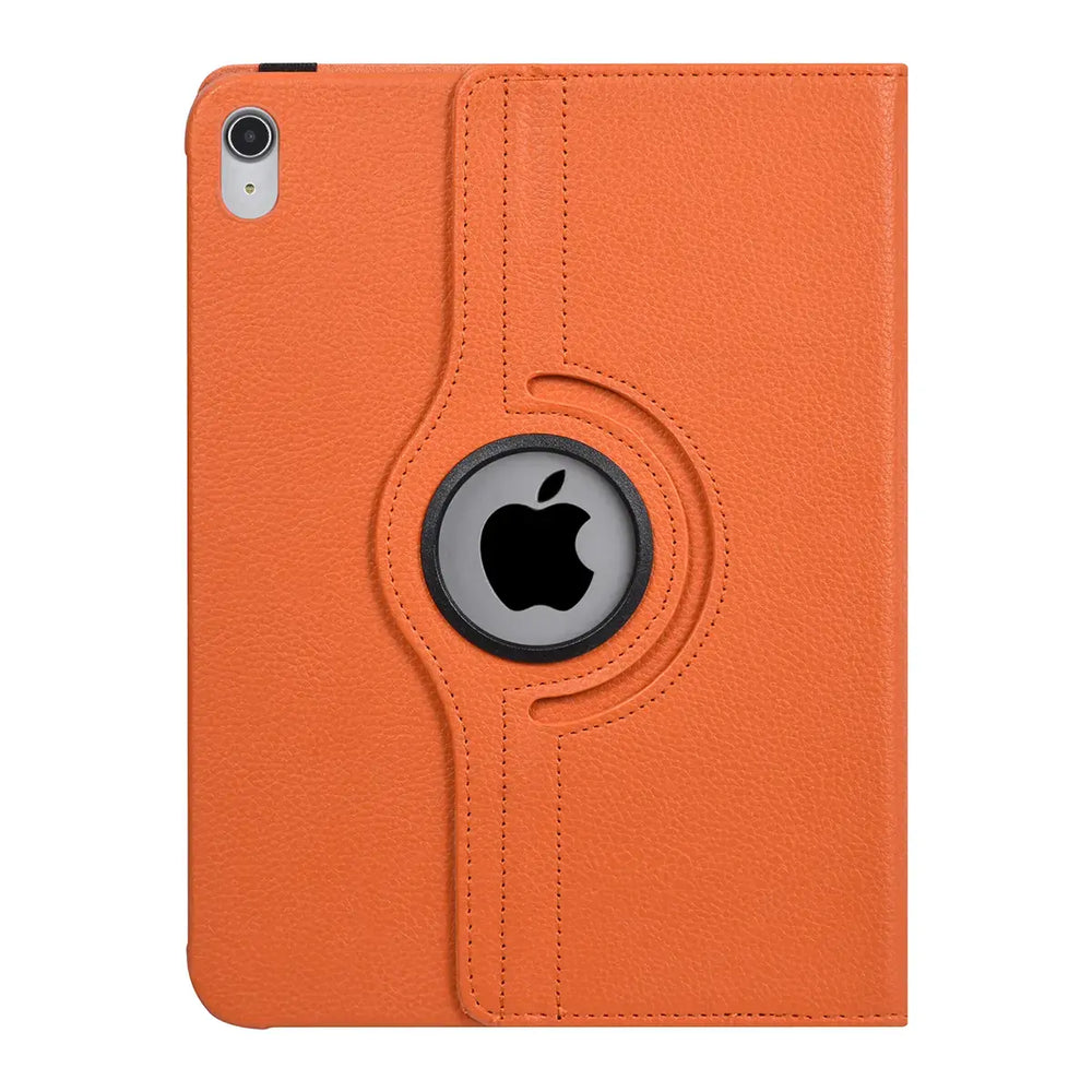 iPad 10.9 (2022) / iPad 11 2025 A16 / iPad 12 2026 A19 Book Case Tablet hoesje - 360 Graden Draaibaar - Oranje-Tablethoesjes-Ilumina Benelux