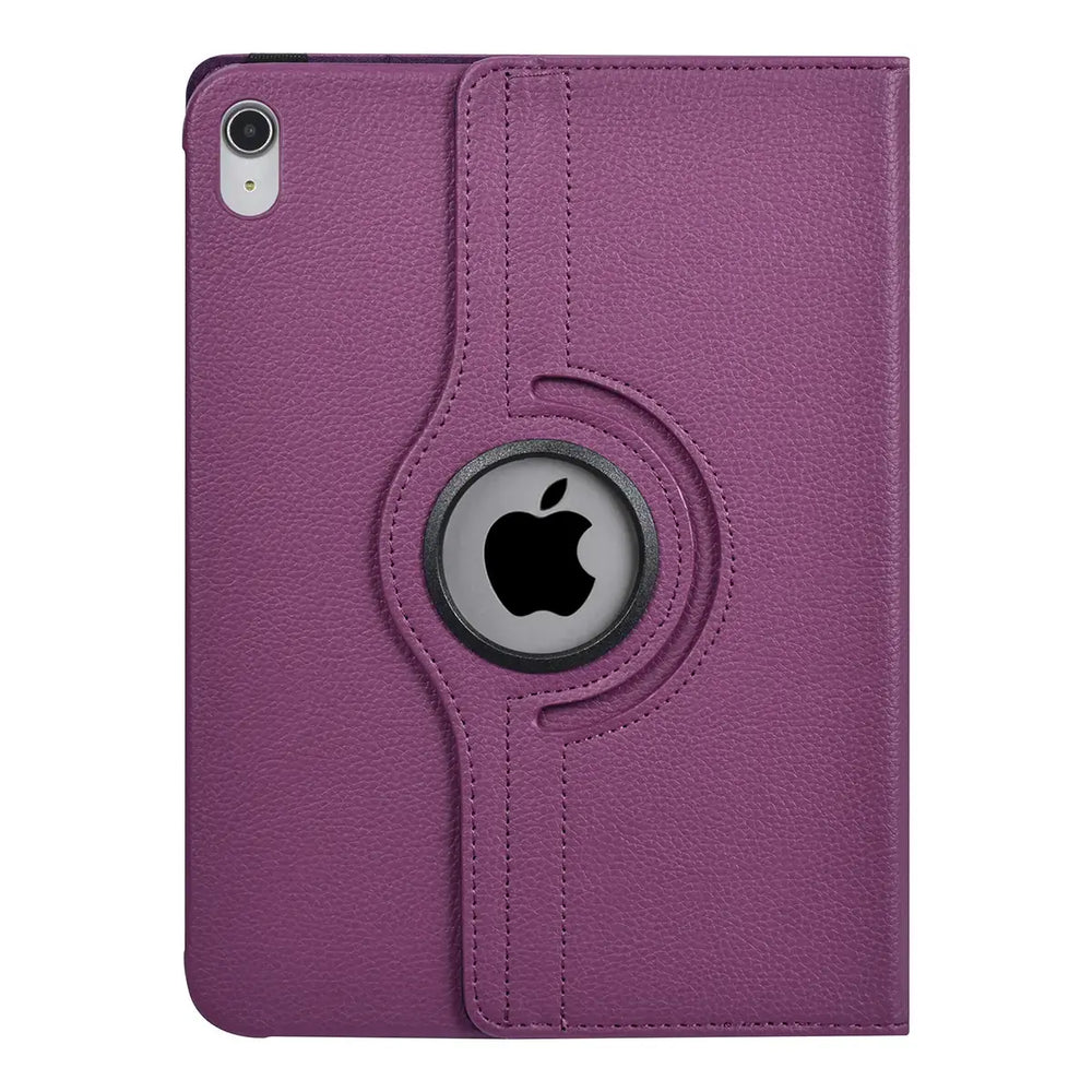 iPad 10.9 (2022) / iPad 11 2025 A16 / iPad 12 2026 A19 Book Case Tablet hoesje - 360 Graden Draaibaar - Paars-Tablethoesjes-Ilumina Benelux