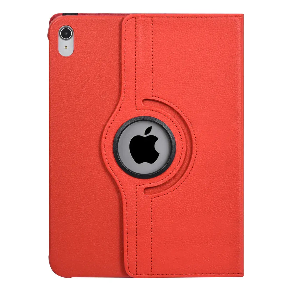 iPad 10.9 (2022) / iPad 11 2025 A16 / iPad 12 2026 A19 Book Case Tablet hoesje - 360 Graden Draaibaar - Rood-Tablethoesjes-Ilumina Benelux