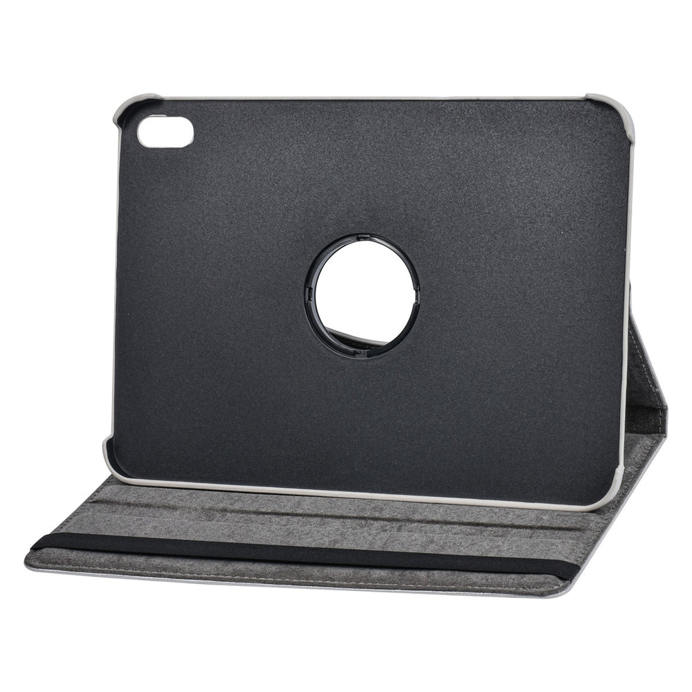 iPad 10.9 (2022) / iPad 11 2025 A16 / iPad 12 2026 A19 Book Case Tablet hoesje - 360 Graden Draaibaar - Zilver-Tablethoesjes-Ilumina Benelux