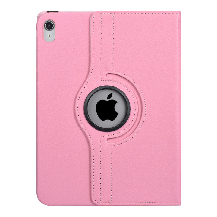 iPad 10.9 (2022) / iPad 11 2025 A16 / iPad 12 2026 A19 Book Case Tablet hoesje - 360 graden draaibaar - Roze-Tablethoesjes-Ilumina Benelux