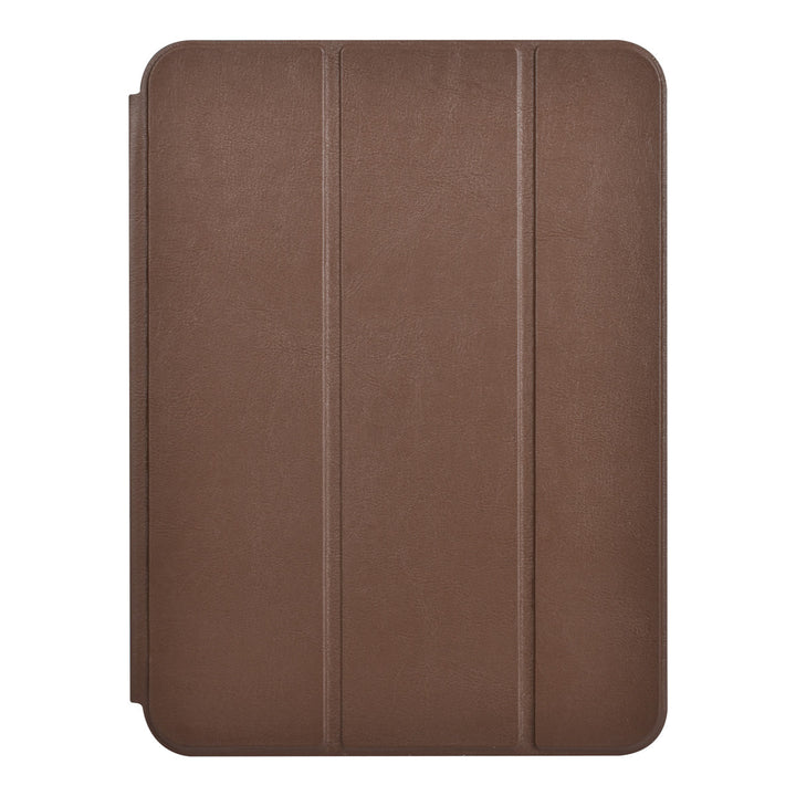 iPad 10.9 (2022) / iPad 11 2025 A16 / iPad 12 2026 A19 Book Case Tablet hoesje - Smart Case - DonkerBruin-Tablethoesjes-Ilumina Benelux