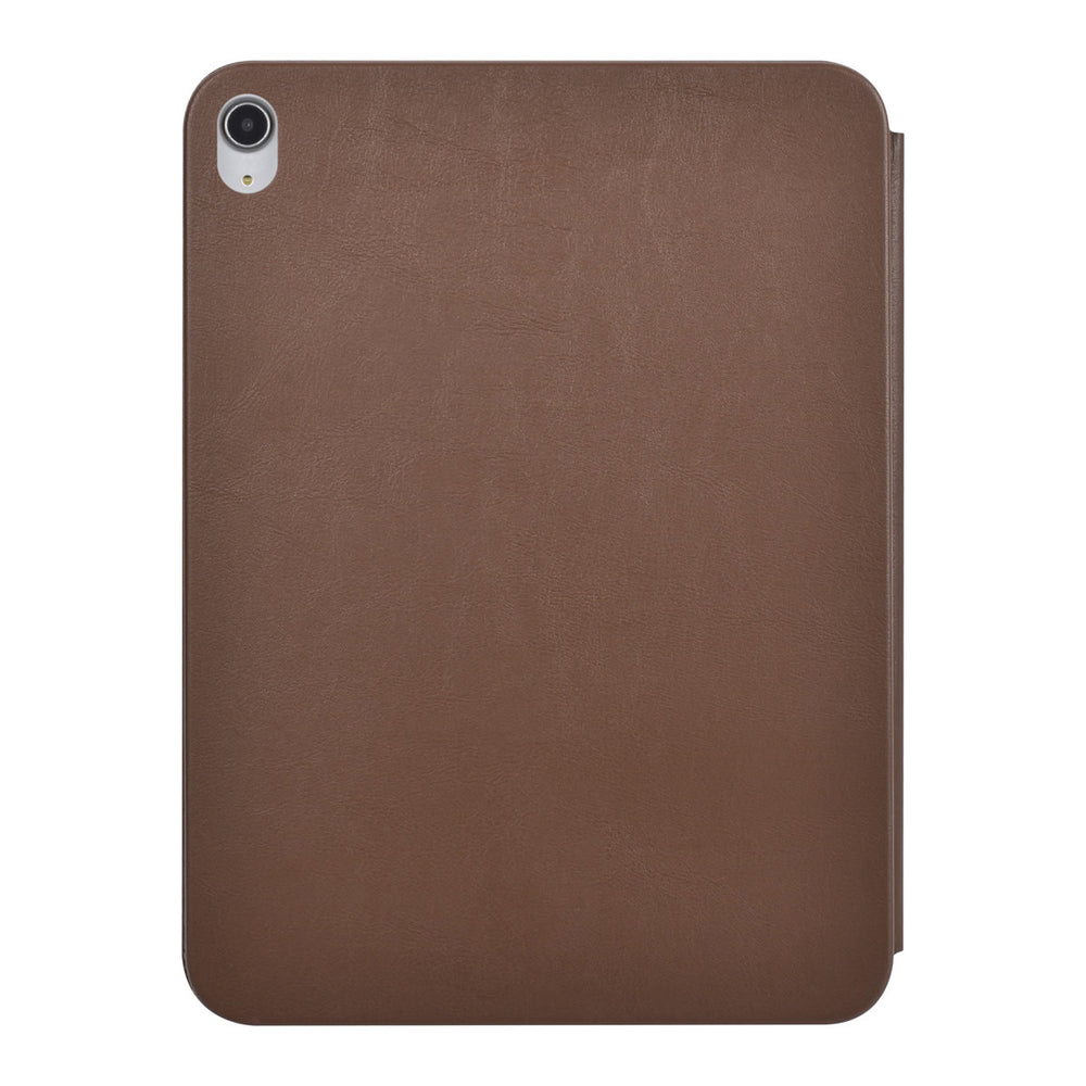 iPad 10.9 (2022) / iPad 11 2025 A16 / iPad 12 2026 A19 Book Case Tablet hoesje - Smart Case - DonkerBruin-Tablethoesjes-Ilumina Benelux