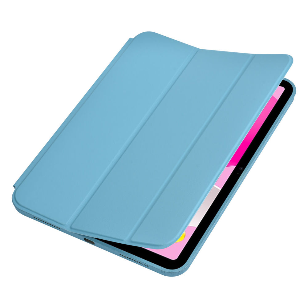 iPad 10.9 (2022) / iPad 11 2025 A16 / iPad 12 2026 A19 Book Case Tablet hoesje - Smart Case - LichtBlauw-Tablethoesjes-Ilumina Benelux