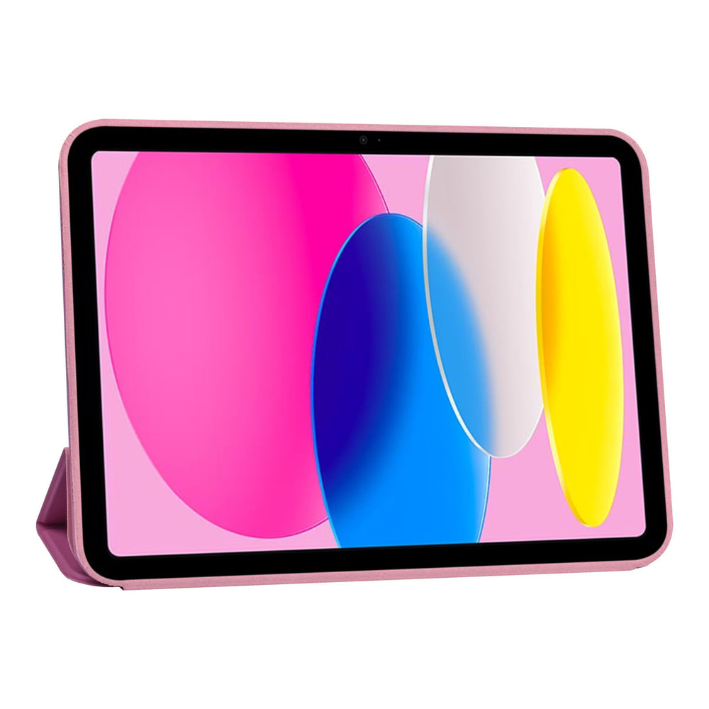 iPad 10.9 (2022) / iPad 11 2025 A16 / iPad 12 2026 A19 Book Case Tablet hoesje - Smart Case - Roze-Tablethoesjes-Ilumina Benelux