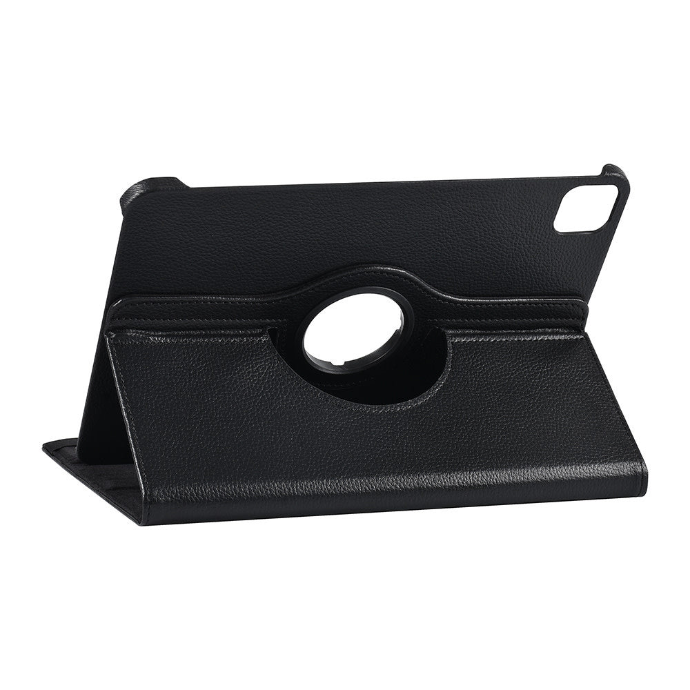 iPad Pro 11 (2024) Book Case Tablethoes - 360 Degrees Rotatable- Zwart-Tablethoesjes-Ilumina Benelux