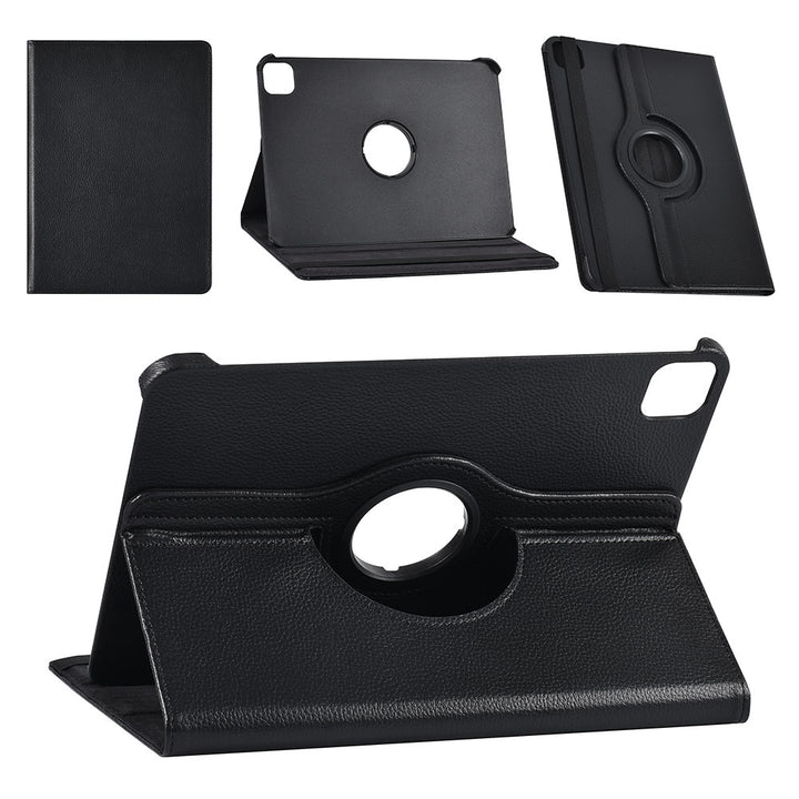 iPad Pro 11 (2024) Book Case Tablethoes - 360 Degrees Rotatable- Zwart-Tablethoesjes-Ilumina Benelux