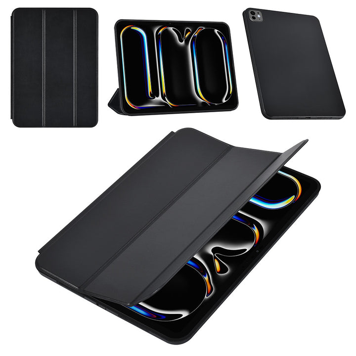 iPad Pro 11 (2024/2025) Book Case Tablethoes - Smart Case - Zwart-Tablethoesjes-Ilumina Benelux