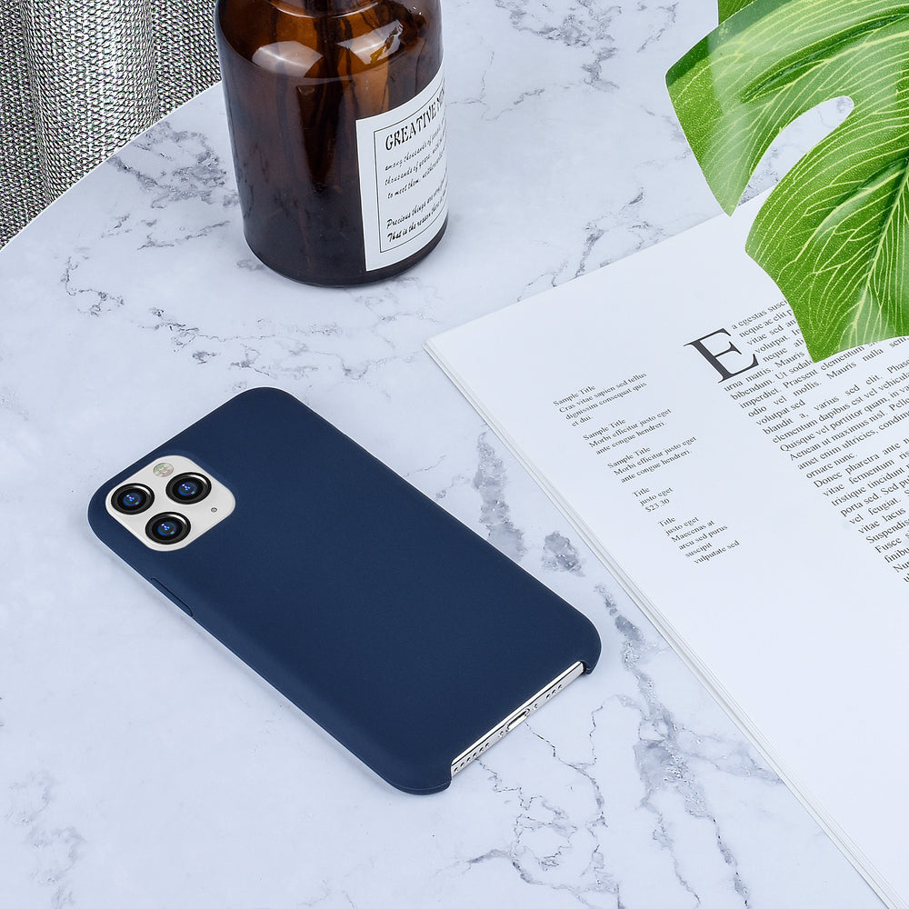 Apple iPhone 11 Pro Blauw Backcover hoesje Soft Touch-Hoesjes-Ilumina Benelux