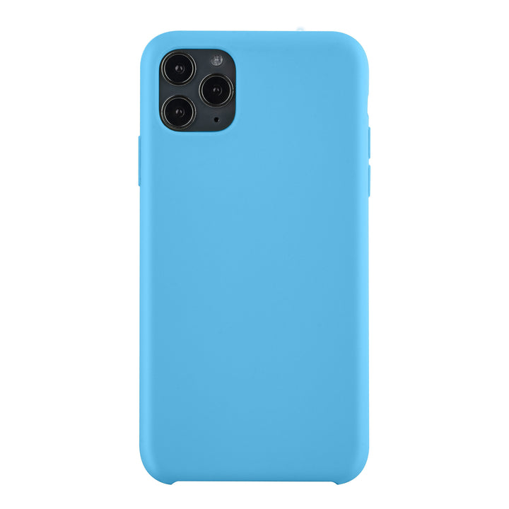 Apple iPhone 11 Pro Max Lichtblauw Backcover hoesje - silicone-Hoesjes-Ilumina Benelux