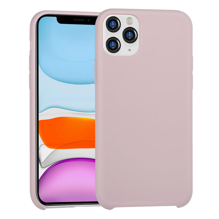 Apple iPhone 11 Pro Max Roze Backcover hoesje Soft Touch-Hoesjes-Ilumina Benelux