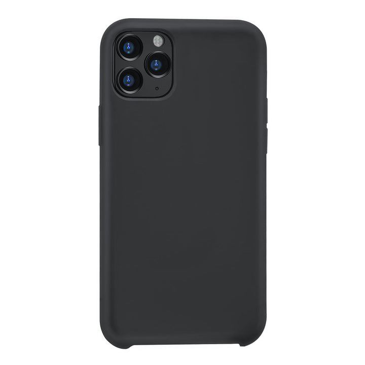 Apple iPhone 11 Pro Max Zwart Backcover hoesje Soft Touch-Hoesjes-Ilumina Benelux